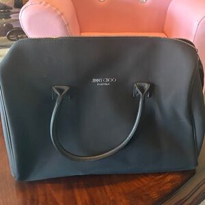 Jimmy Choo Black Leather Handbag